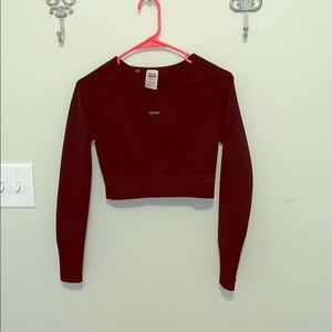 Gymshark long sleeve crop top
